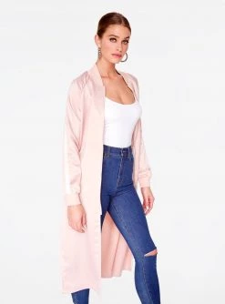 HeyYou Dusters Nude Track Duster