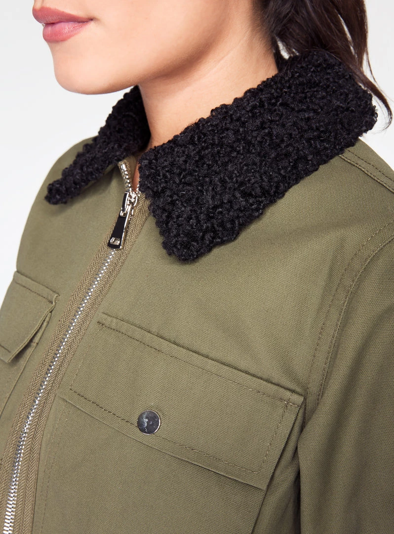 HeyYou Crop Military Jacket 4 HeyYou Crop Military Jacket