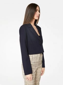 HeyYou Navy Cropped Blazer