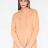 HeyYou Basic Khaki Long Sleeve Hoodie Sweatshirts + Hoodies