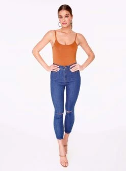 Bodysuits HeyYou Basic Penny Strappy Bodysuit