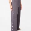 HeyYou Dark Grey High Waisted Knit Side Snap Pant Pants 2 HeyYou Dark Grey High Waisted Knit Side Snap Pant Pants