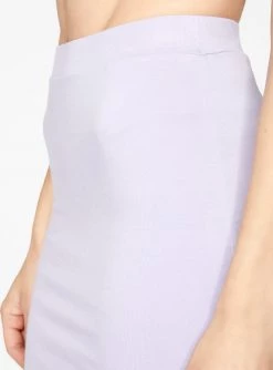 HeyYou Basic Lavender Knit Mini Skirt Skirts