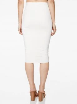 Skirts HeyYou Basic Creme Knit Midi Skirt