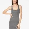 Dresses HeyYou Basic Heather Grey Tank Mini Bodycon Dress 1 Dresses HeyYou Basic Heather Grey Tank Mini Bodycon Dress