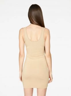 HeyYou Basic Sand Tank Mini Bodycon Dress Dresses 9 HeyYou Basic Sand Tank Mini Bodycon Dress Dresses