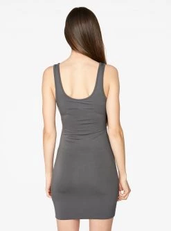 HeyYou Basic Slate Tank Mini Bodycon Dress Dresses 9 HeyYou Basic Slate Tank Mini Bodycon Dress Dresses