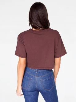 HeyYou Basic Cropped Pocket Tee In Woods
