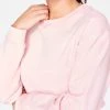 HeyYou Basic Rosewater Cropped Sweatshirt Sweatshirts + Hoodies