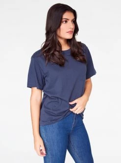 HeyYou Basic Pocket Tee In Night Sky