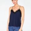 HeyYou Navy Lace Cami Top