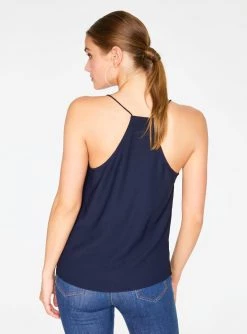 HeyYou Navy Lace Cami Top